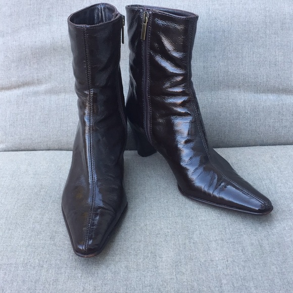Aquatalia Shoes - Aquatalia Italian Patent Leather Bootie